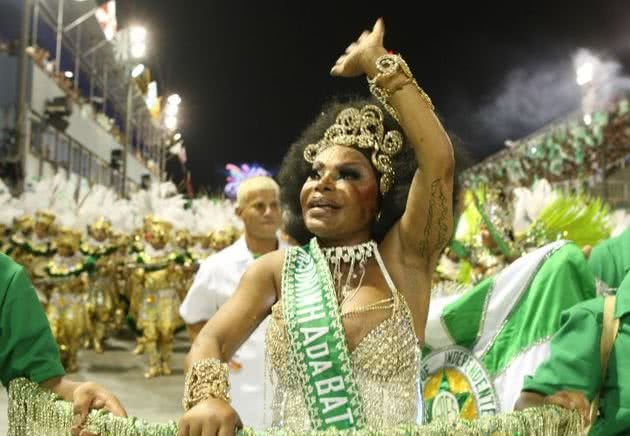 Elza Soares, madrina de la escuela de samba Mocidade Independente, 2010