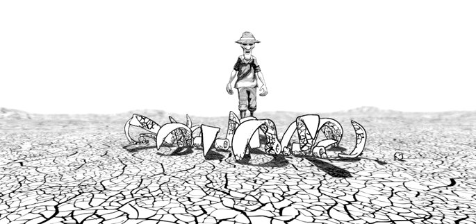 Una representación de la versión cómica de Severe Life and Death.