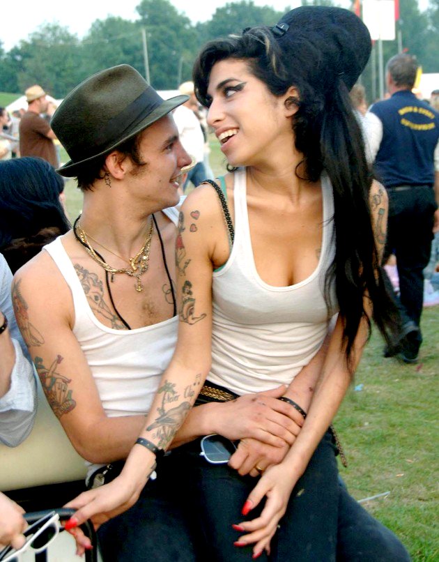 Retrato de Amy y Blake.