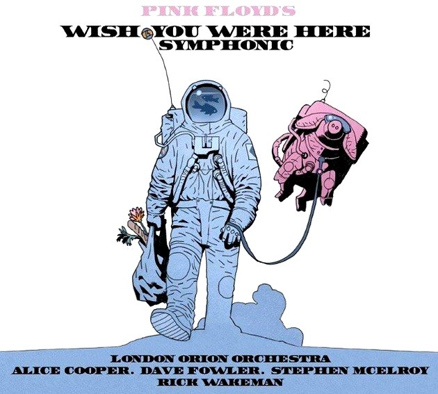 Portada en honor al disco de los cuarenta años de Pink Floyd.