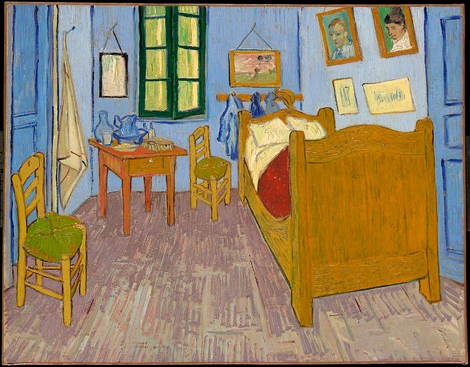 La habitación de Van Gogh en Arles