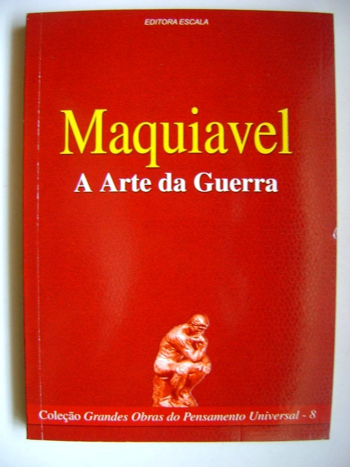 Descarga la portada de El arte de la guerra de Maquiavelo.