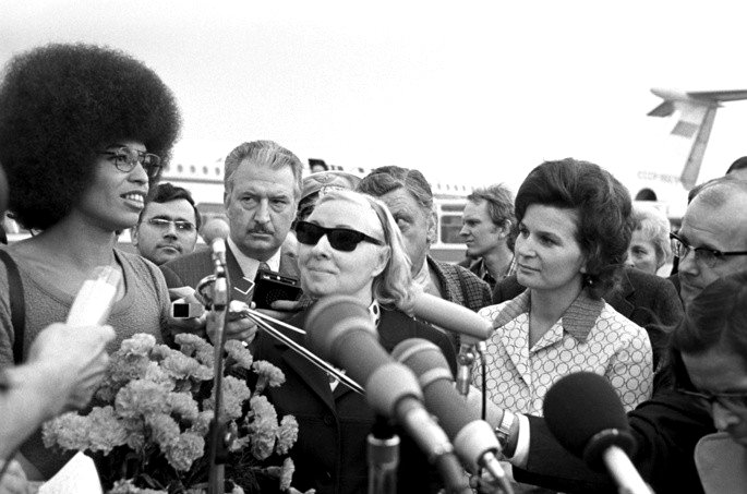 Ángela Davis en 1972