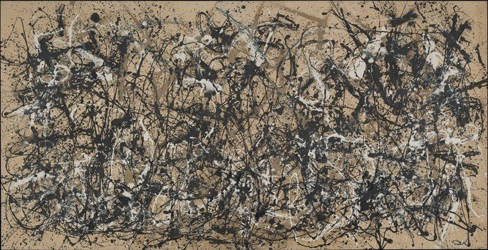 Ritmo de otoño: número 30 de Jackson Pollock (1950)