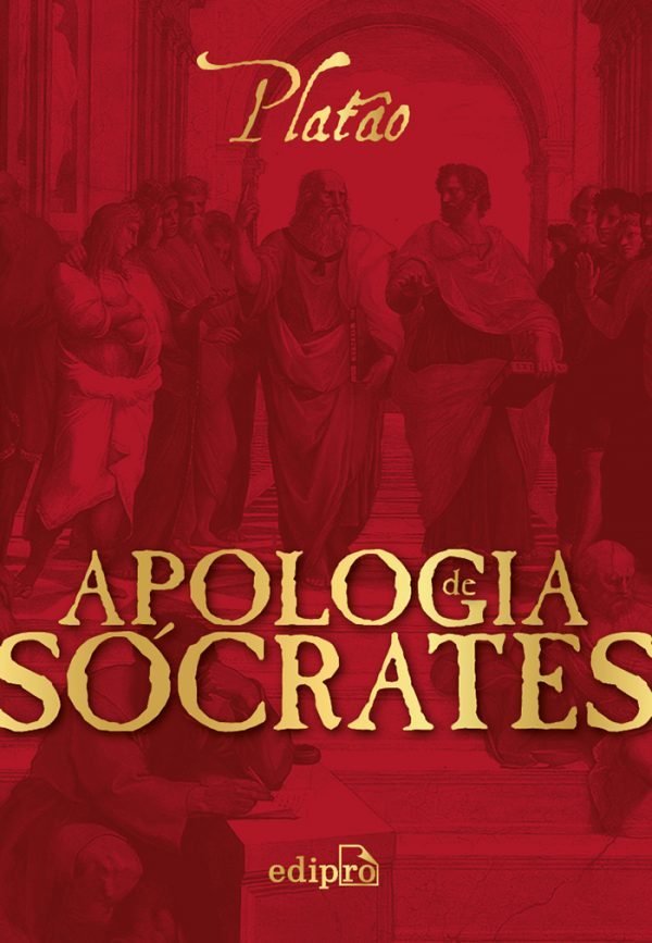 Portada del libro Apología de Sócrates.