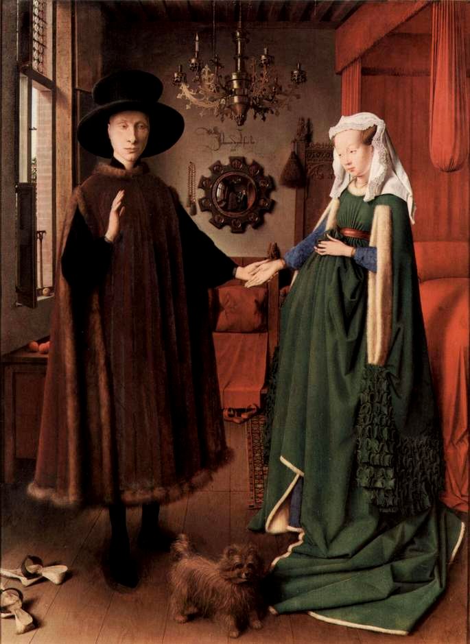 Los gemelos Arnolfini de Van Eyck