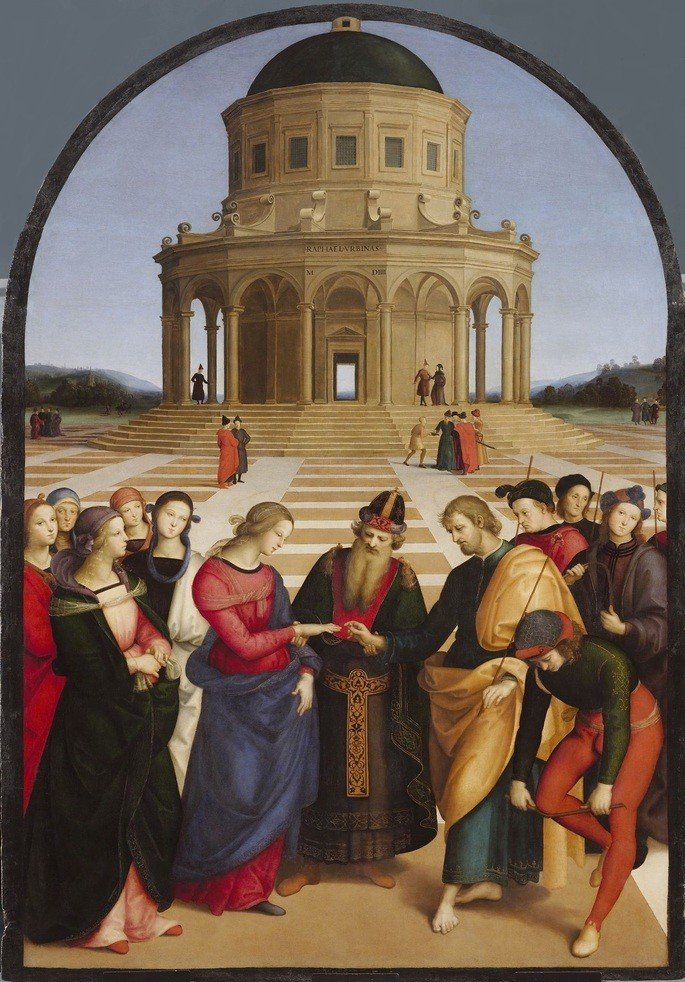 Marco de bodas de la Virgen