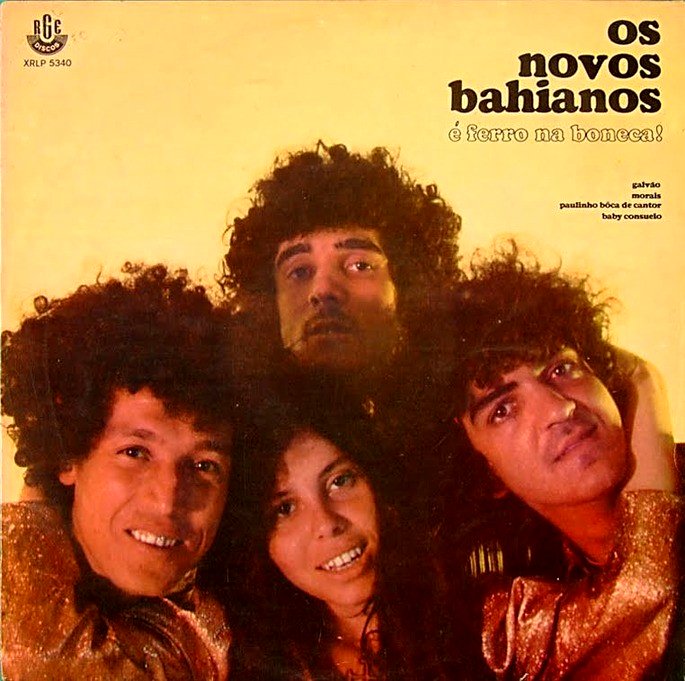 portada del disco É Ferro na Boneca