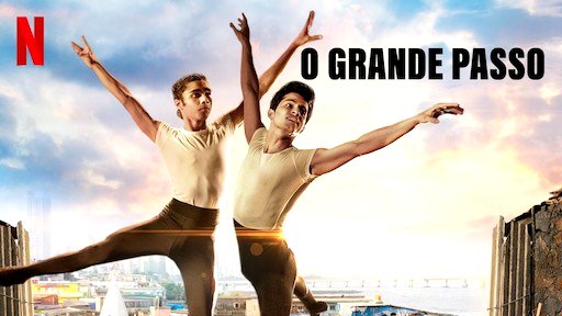 El cartel de la película Big Step muestra a dos niños bailando ballet.