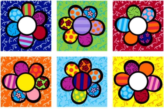 flor de romero britto