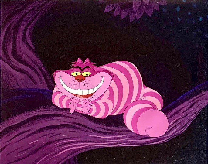 Gato de Cheshire (o gato que ríe)