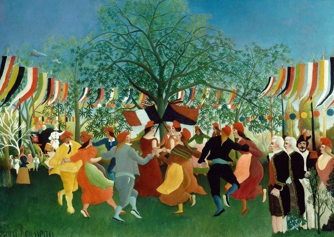 El arte naif de Henri Rousseau