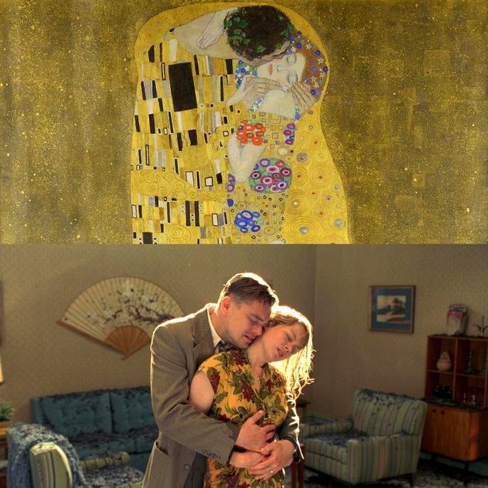 Pintar El beso de Klimt