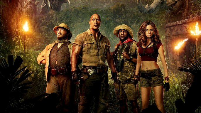 Jumanji escena el siguiente paso