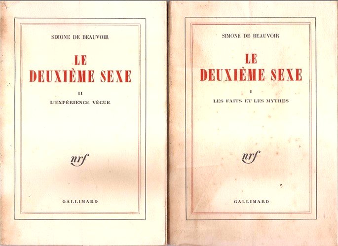 La portada del libro El segundo sexo.