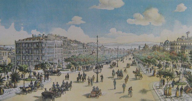Lisboa en el siglo XIX.
