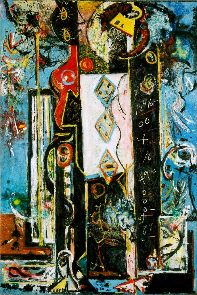 Hombres y mujeres de Jackson Pollock (1942)
