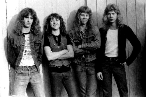 Metálica en 1983.