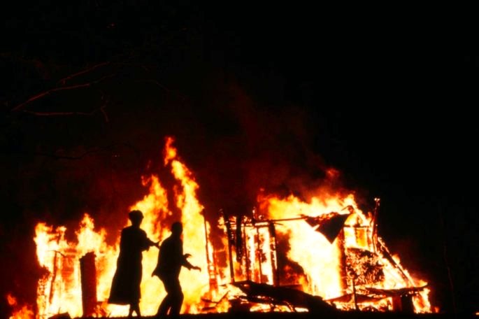 Fotograma de la película Mississippi quemado