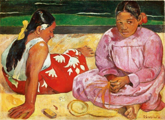 mujeres tahitianas.