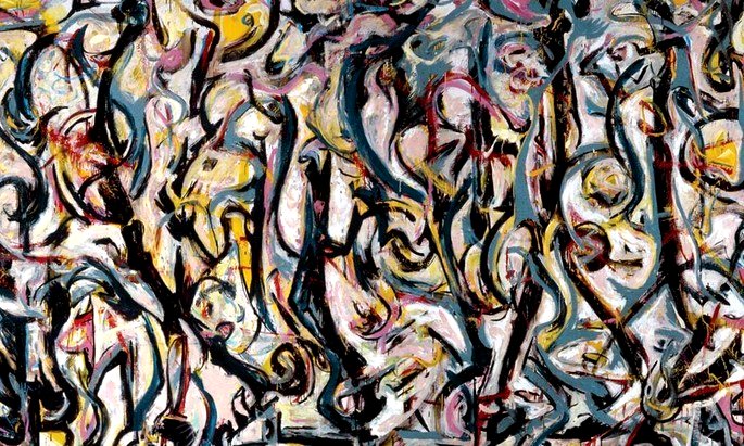 Mural de Jackson Pollock (1944)