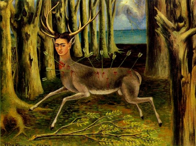 el ciervo herido frida kahlo