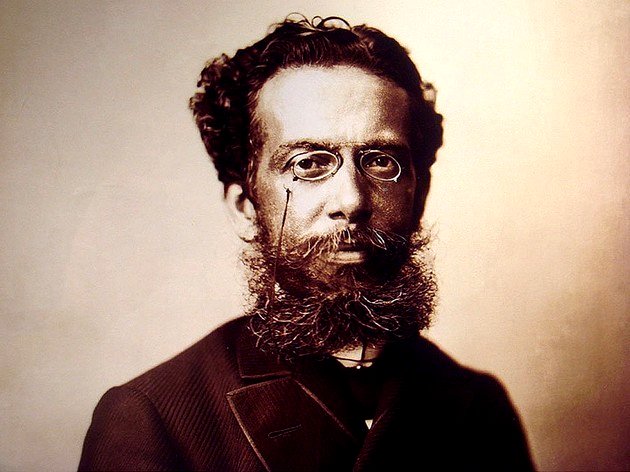Retrato de Machado de Assis.