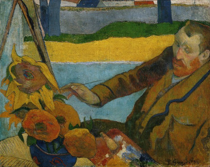 El pintor de girasoles