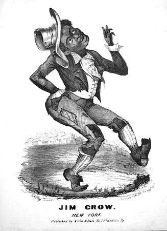 Imagen de Jim Crow.