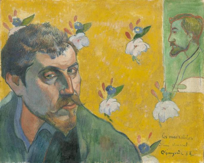 Autorretrato de Paul Gauguin.
