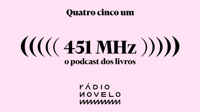 Logotipo de podcast de 451 MHz
