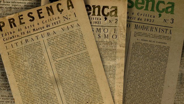 El poema Autopsicografía se publicó por primera vez en la Revista Presença.