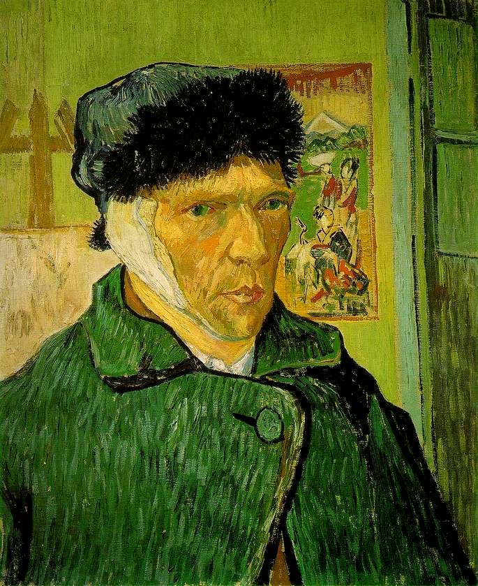Autorretrato con oreja cortada