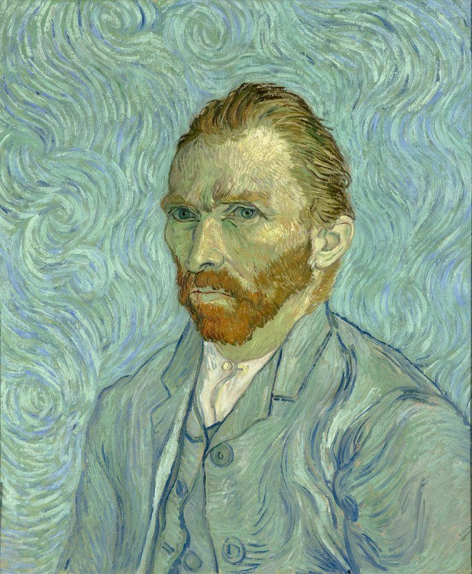 autorretrato de Van Gogh