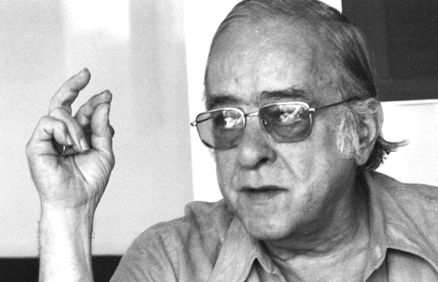 Retrato de Vinícius de Moraes.